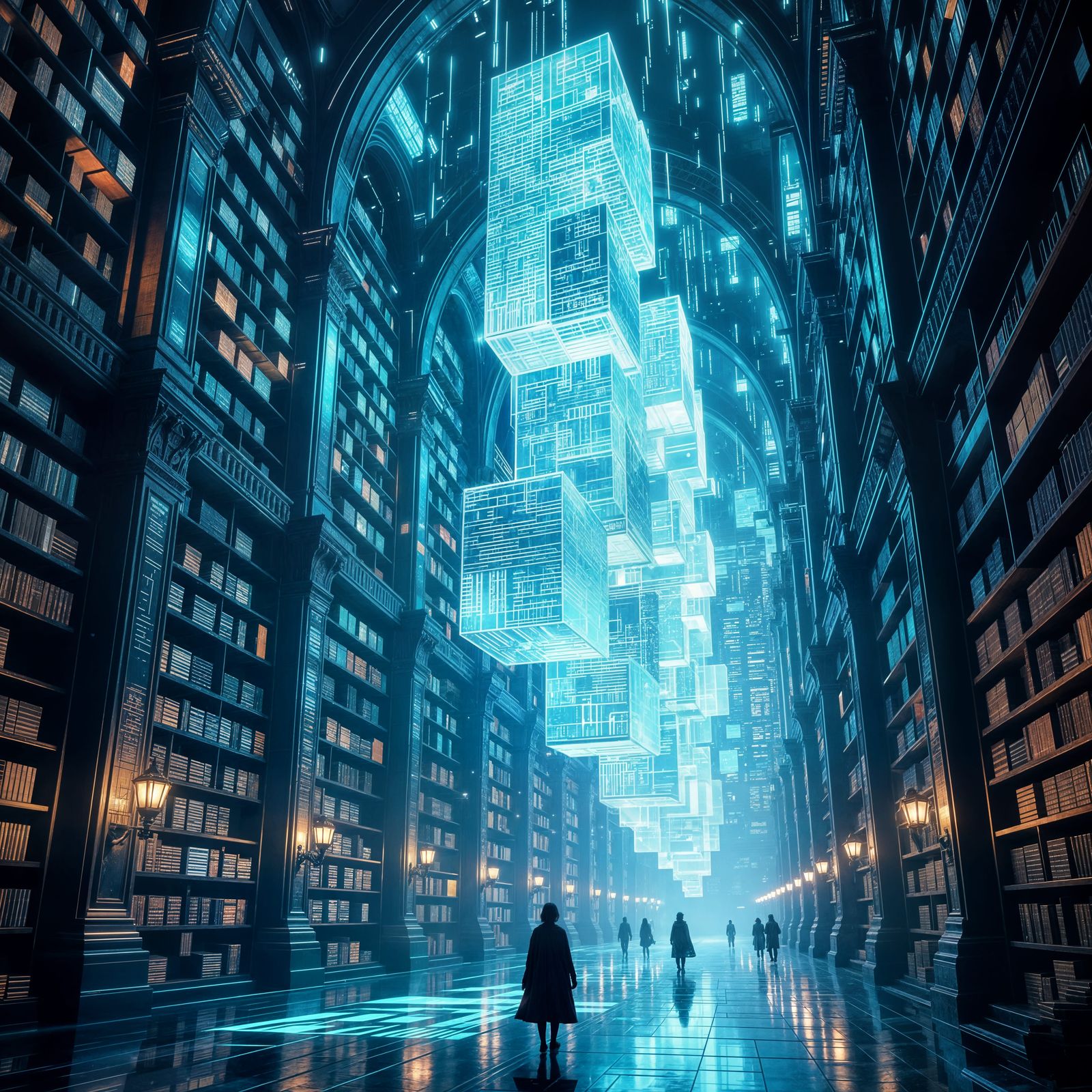 Infinite Digital Library with Data Books