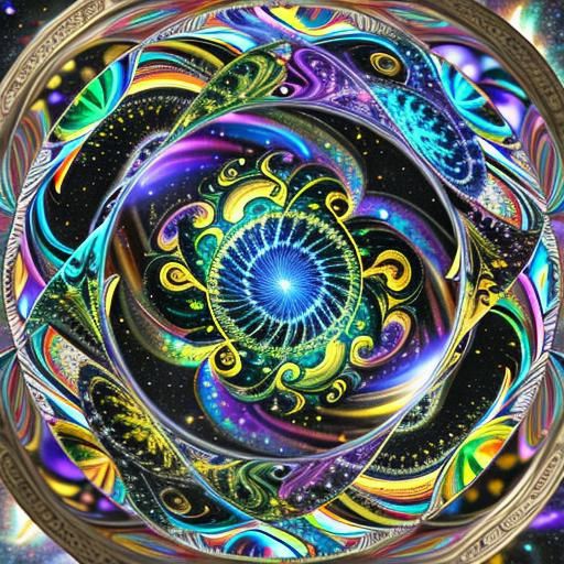 Spinning Black Holes Reflected in Crystal Glassware