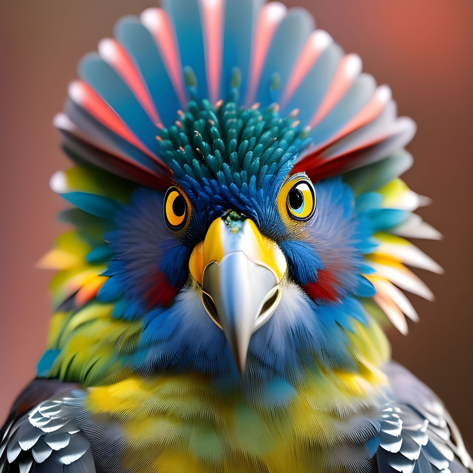 A bird's first fluff