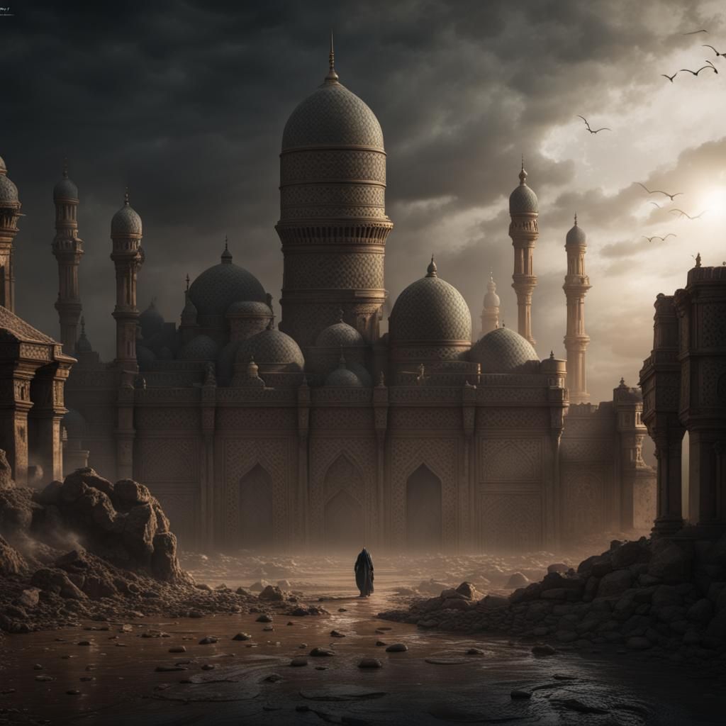 Fantasy Movie Set in Dark Fantasy Style