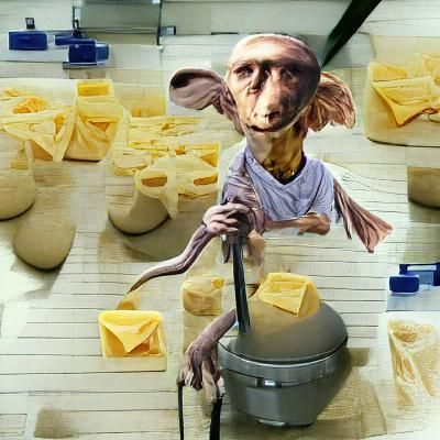 Dobby the House Elf Makes Cheese