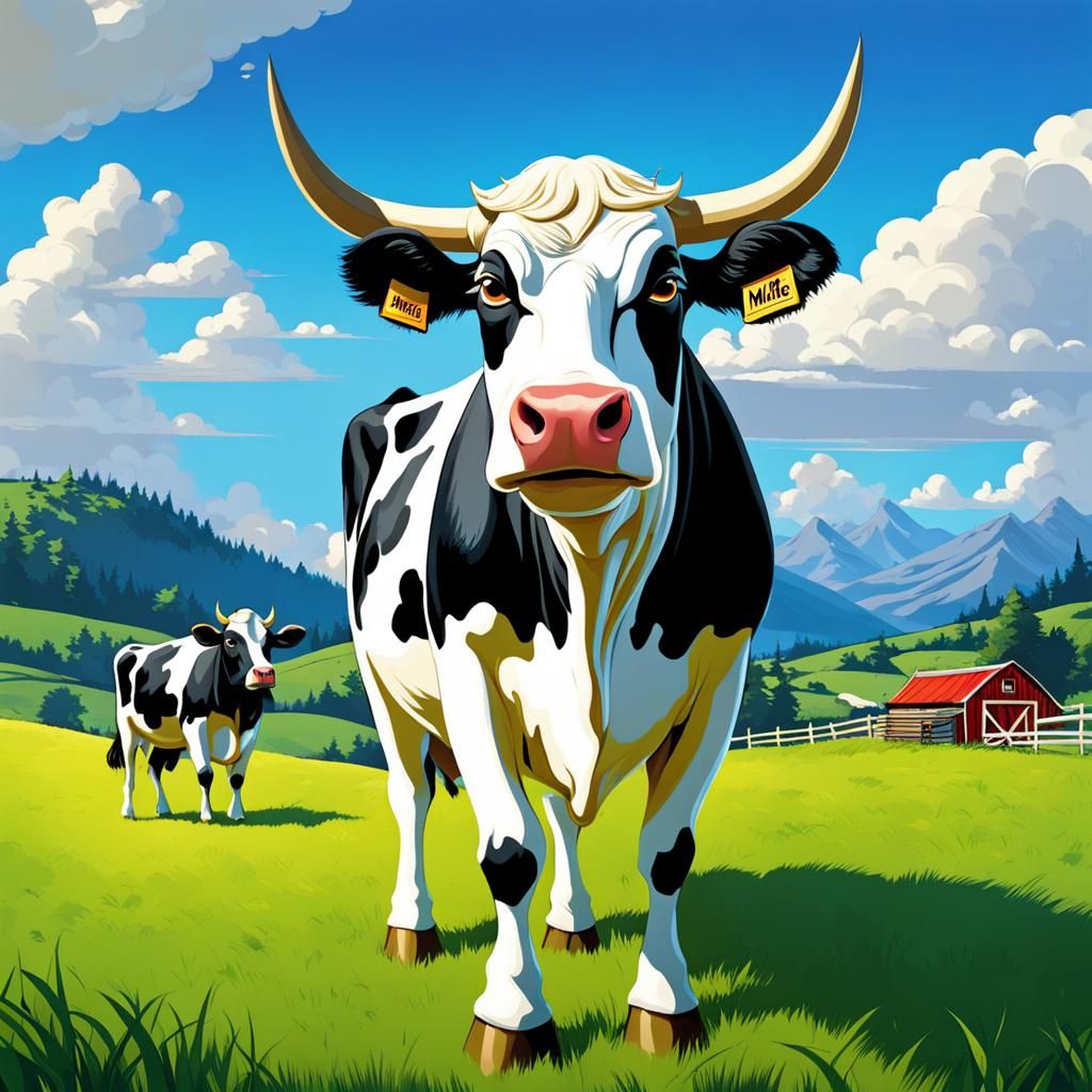 Mega Moo: Sassy Cow Queen on a Mission