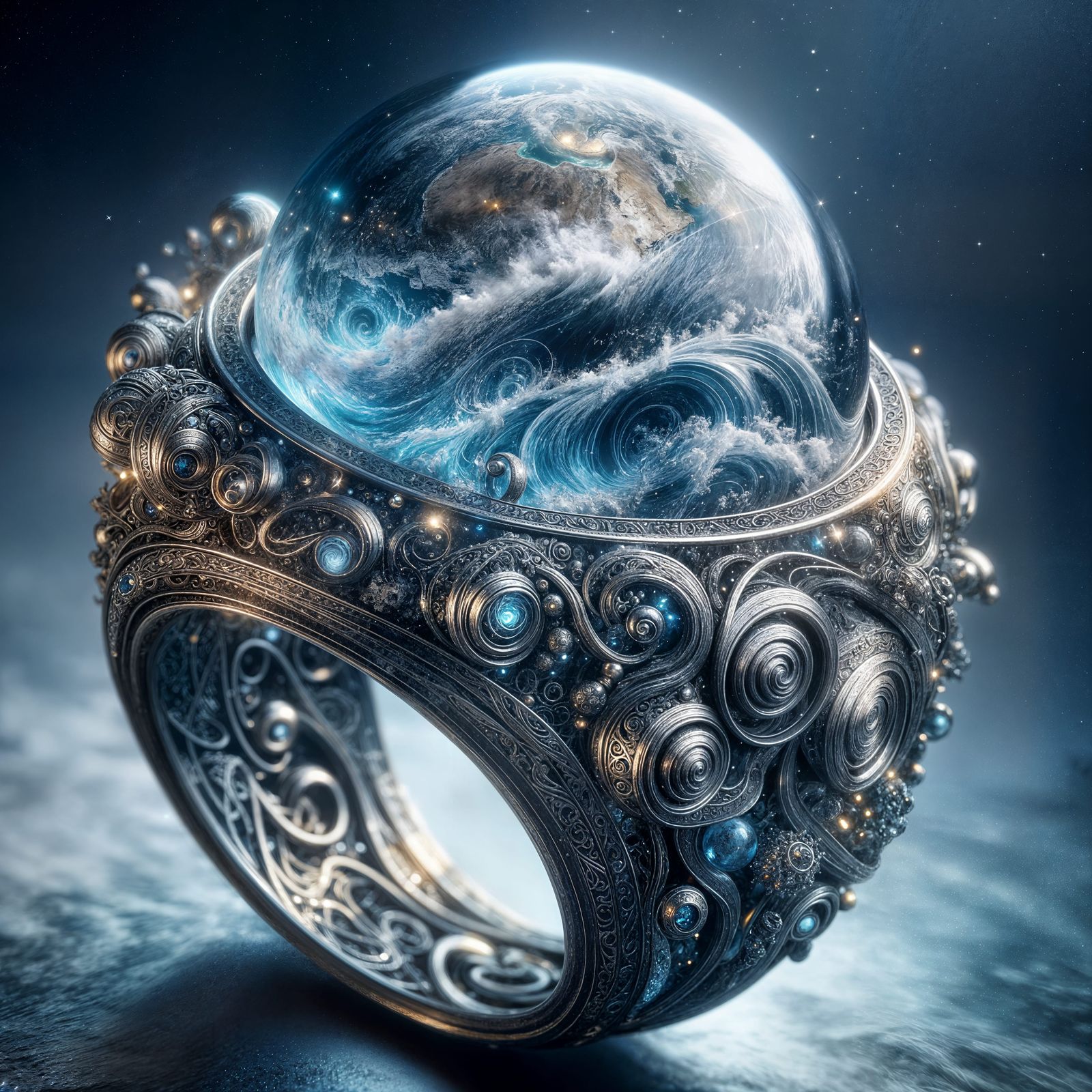 Ancient Ring Embodies Cosmic Energy and Earthly Complexity