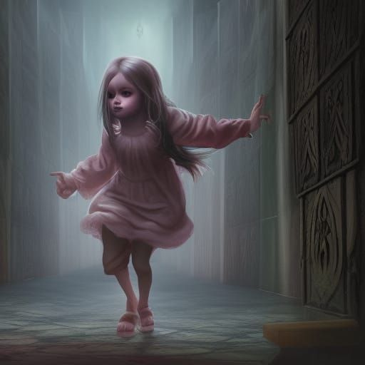 Ghost Girl Plays in San Francisco Columbarium