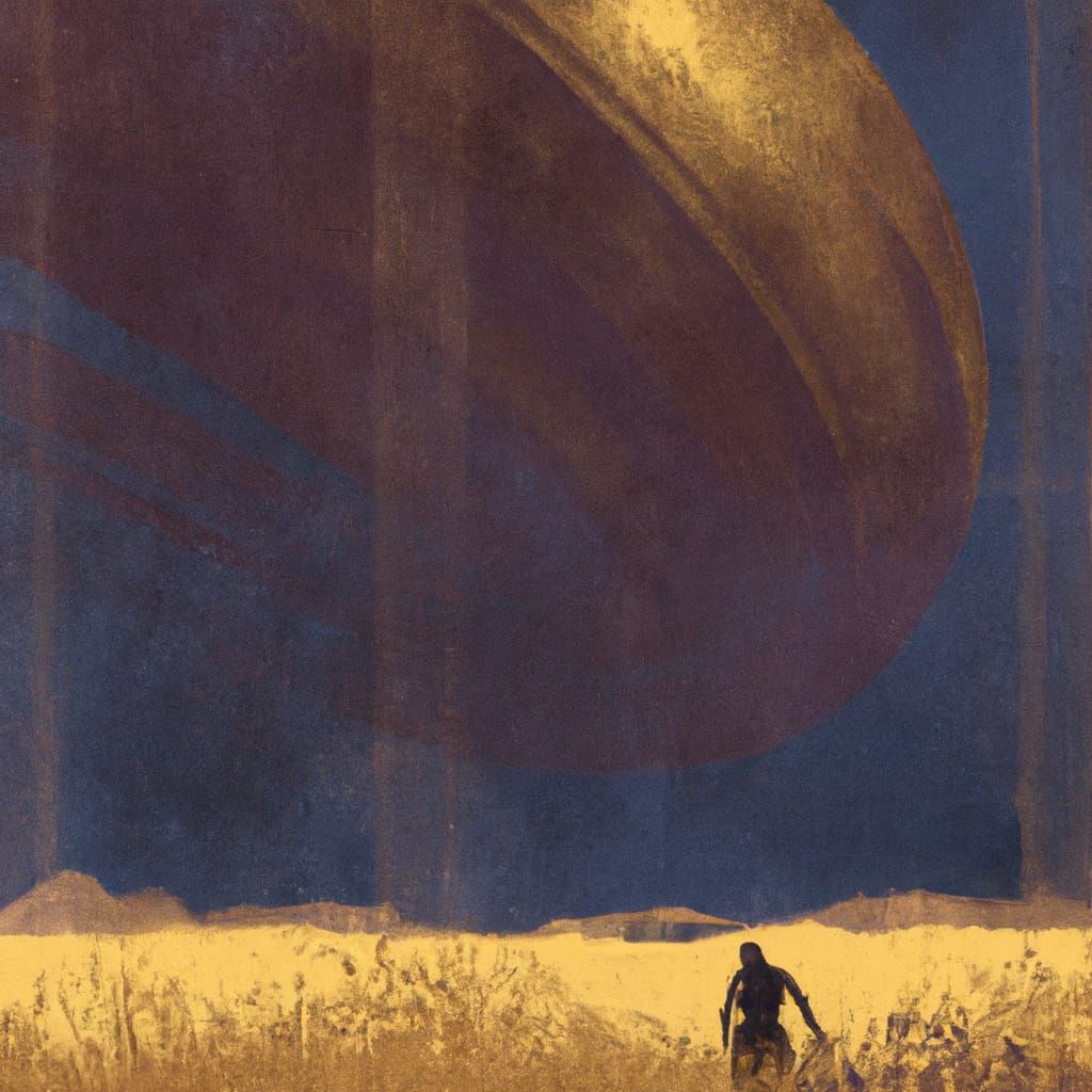 Saturn and Mars Gods in Gritty Realism