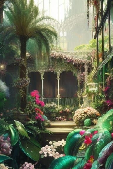 Garden Balcony View