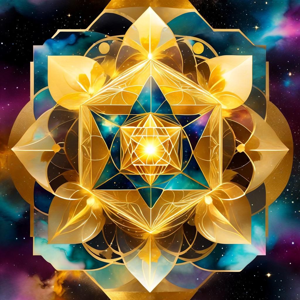 Fantasy Double Exposure with Galaxy Nebulae