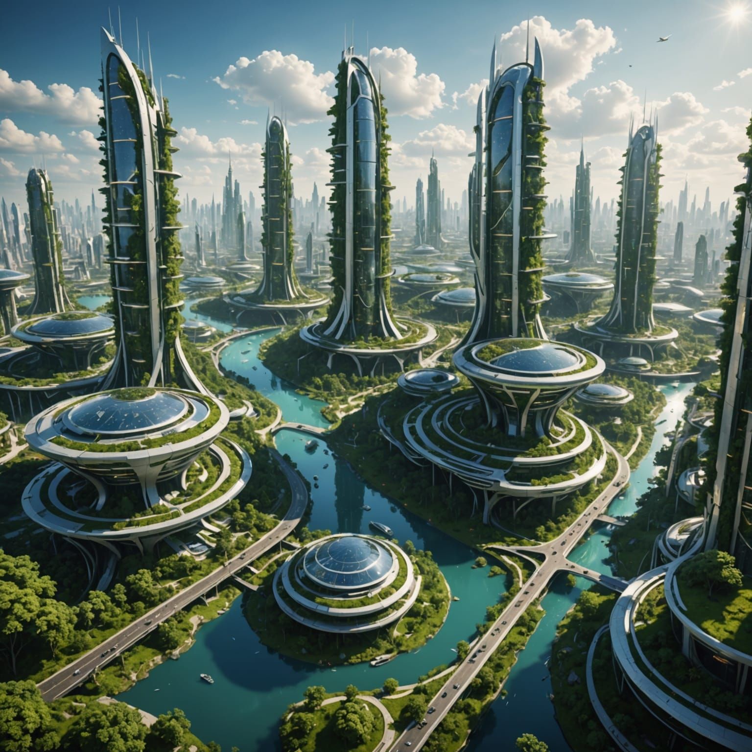 Green City of Tomorrow Thrives in 3000