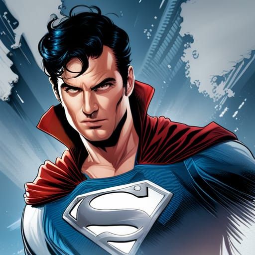 Superman Comic Book Art by Mark Brooks