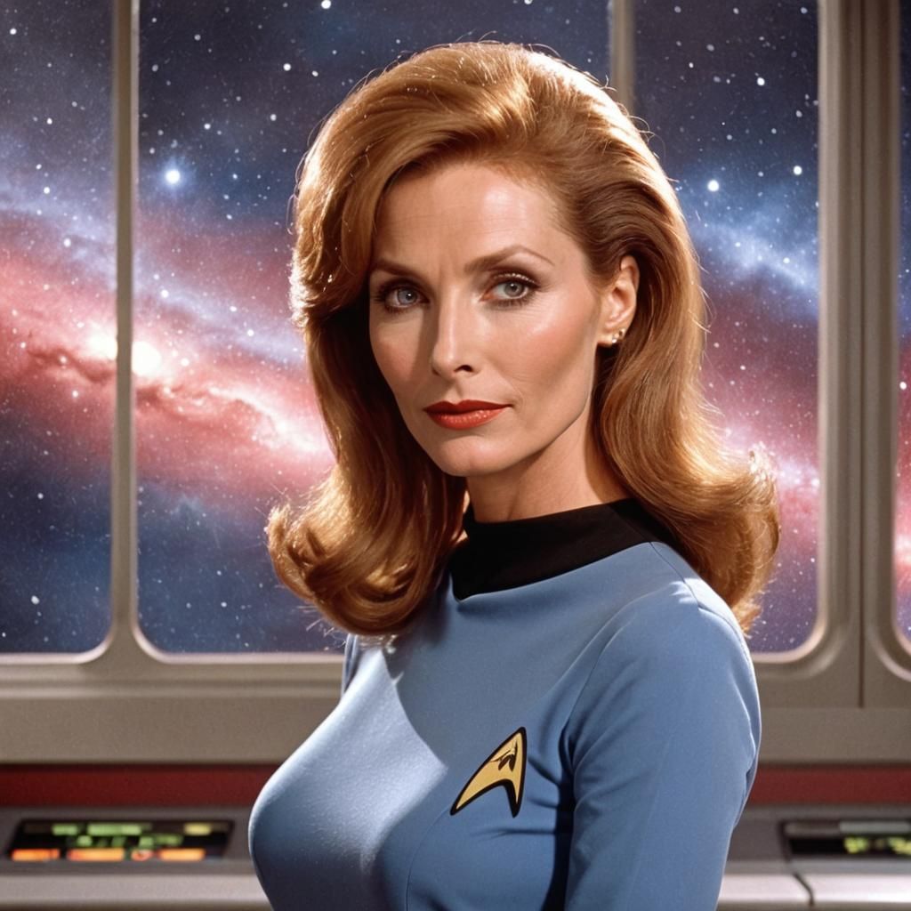 Gates McFadden as Beverly Crusher in Star Trek