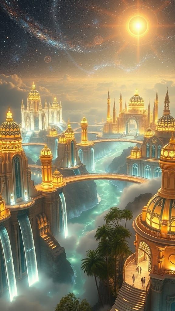 City of Lights: A Celestial Metropolis