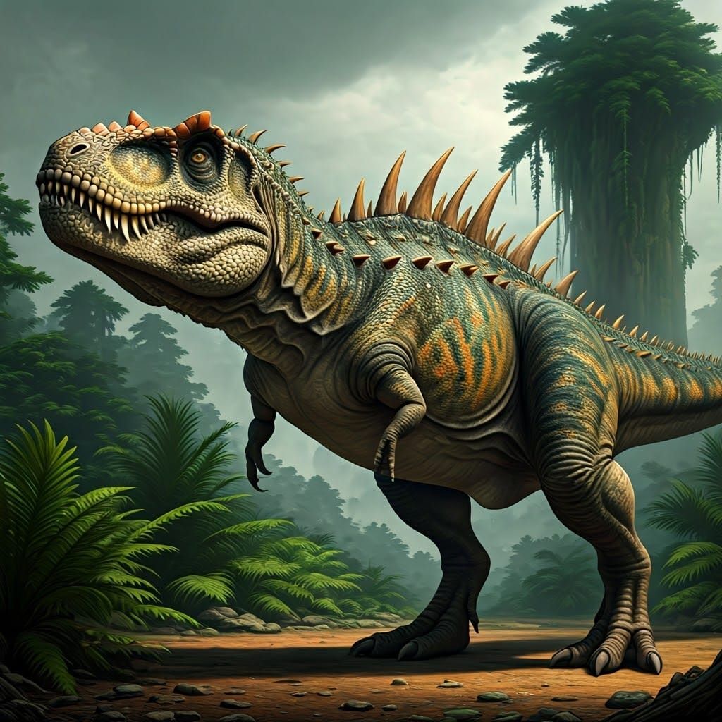 Savage Iguana-Inspired T-Rex Emerges from the Mists of Prehi...