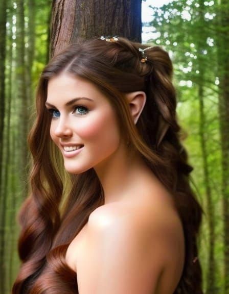 Beautiful Elf Woman - Lucy Pinder