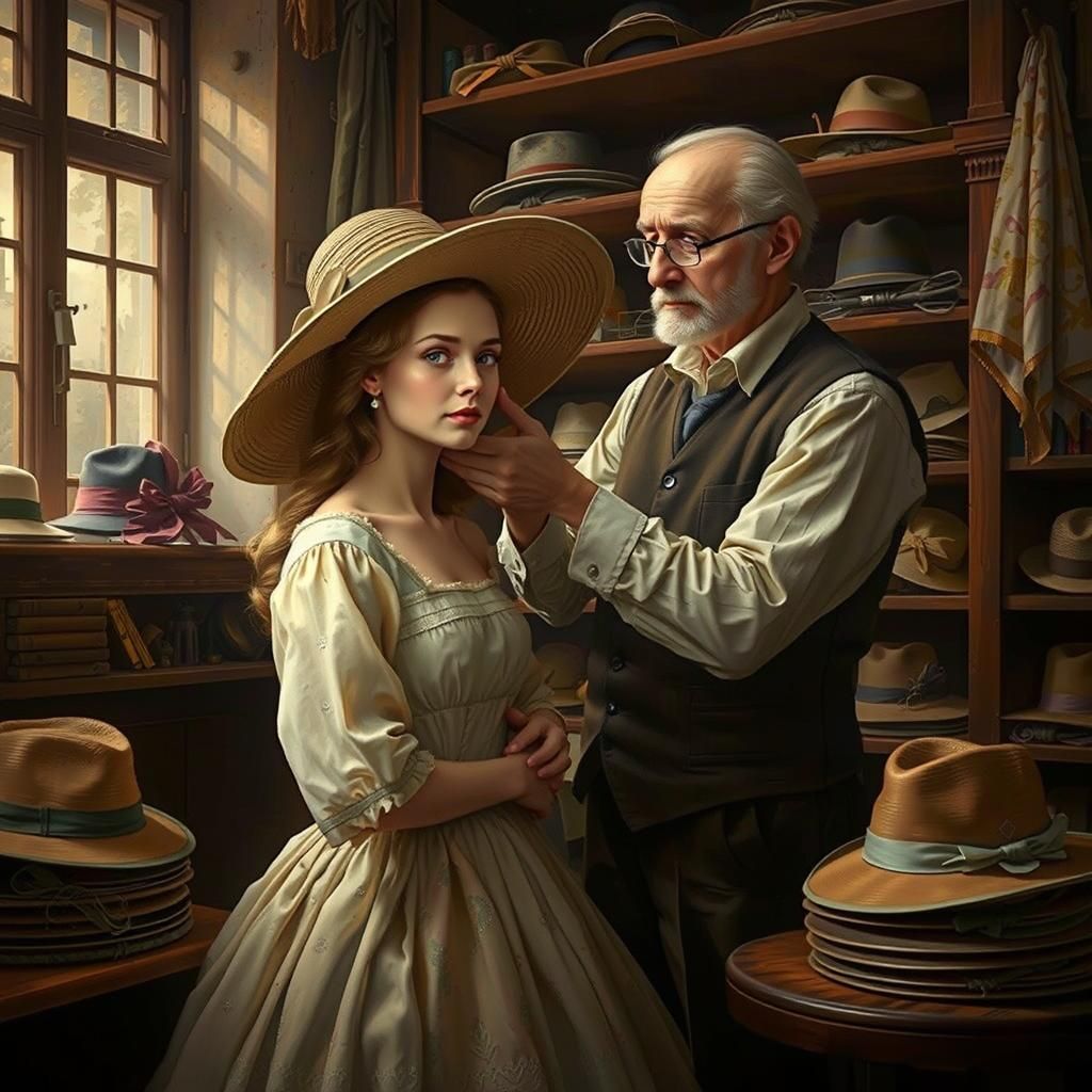 Dutch Master Inspired Portrait of a Haberdasher
