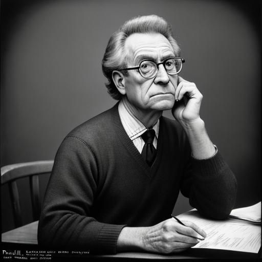 Introspective Portrait in Halsman's Style