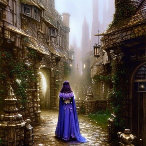 Maid Marian in Camelot, Fantasy Art Style