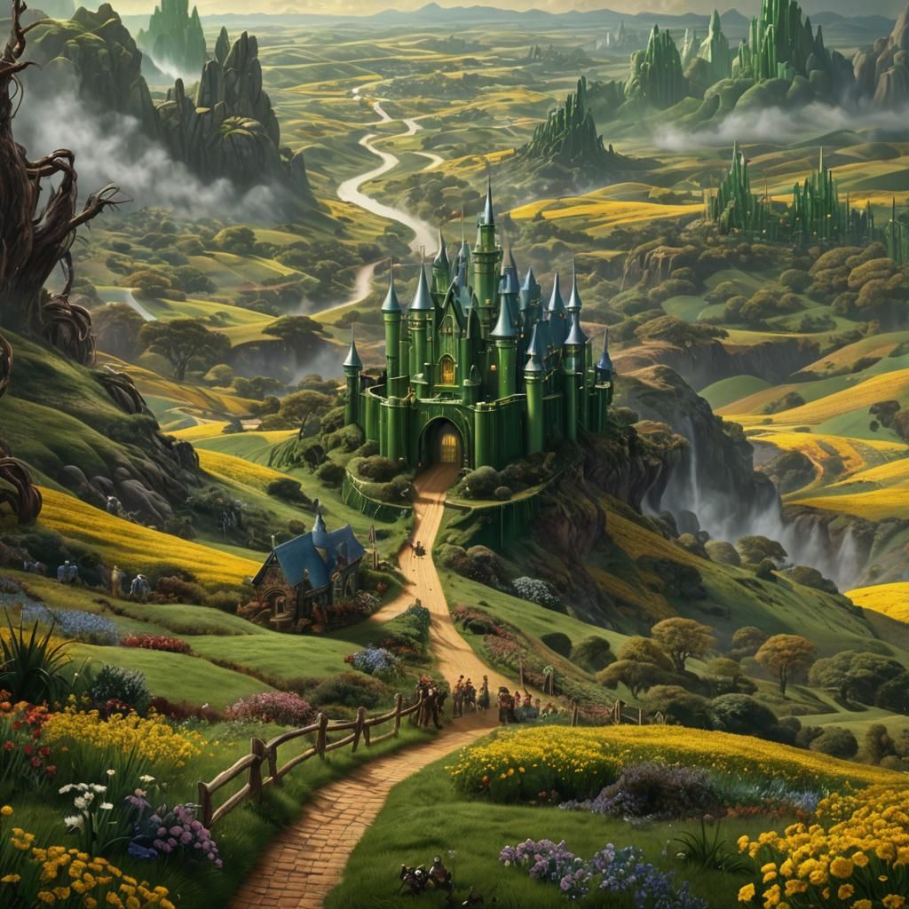 The Wizard of Oz: Epic Digital Matte Painting