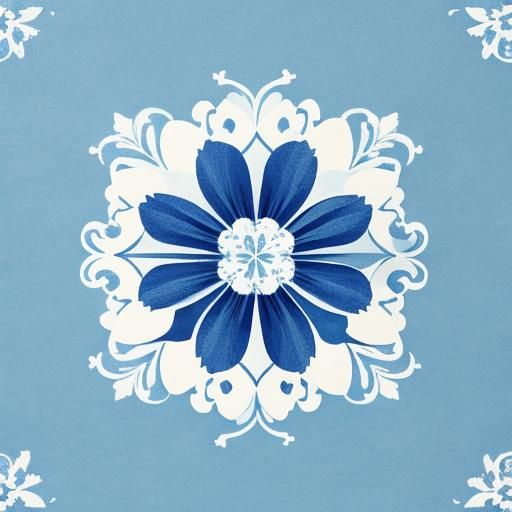 Blue Ribbons and Pretty Paper Still Life