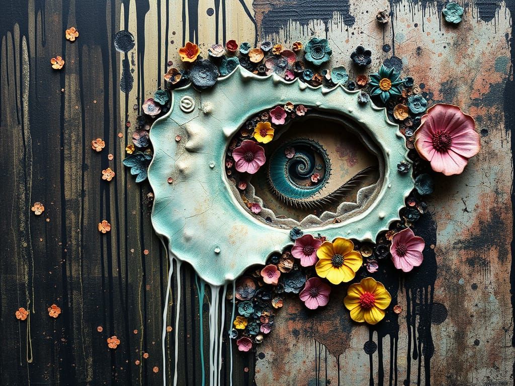 Drippy Fractal Assemblage