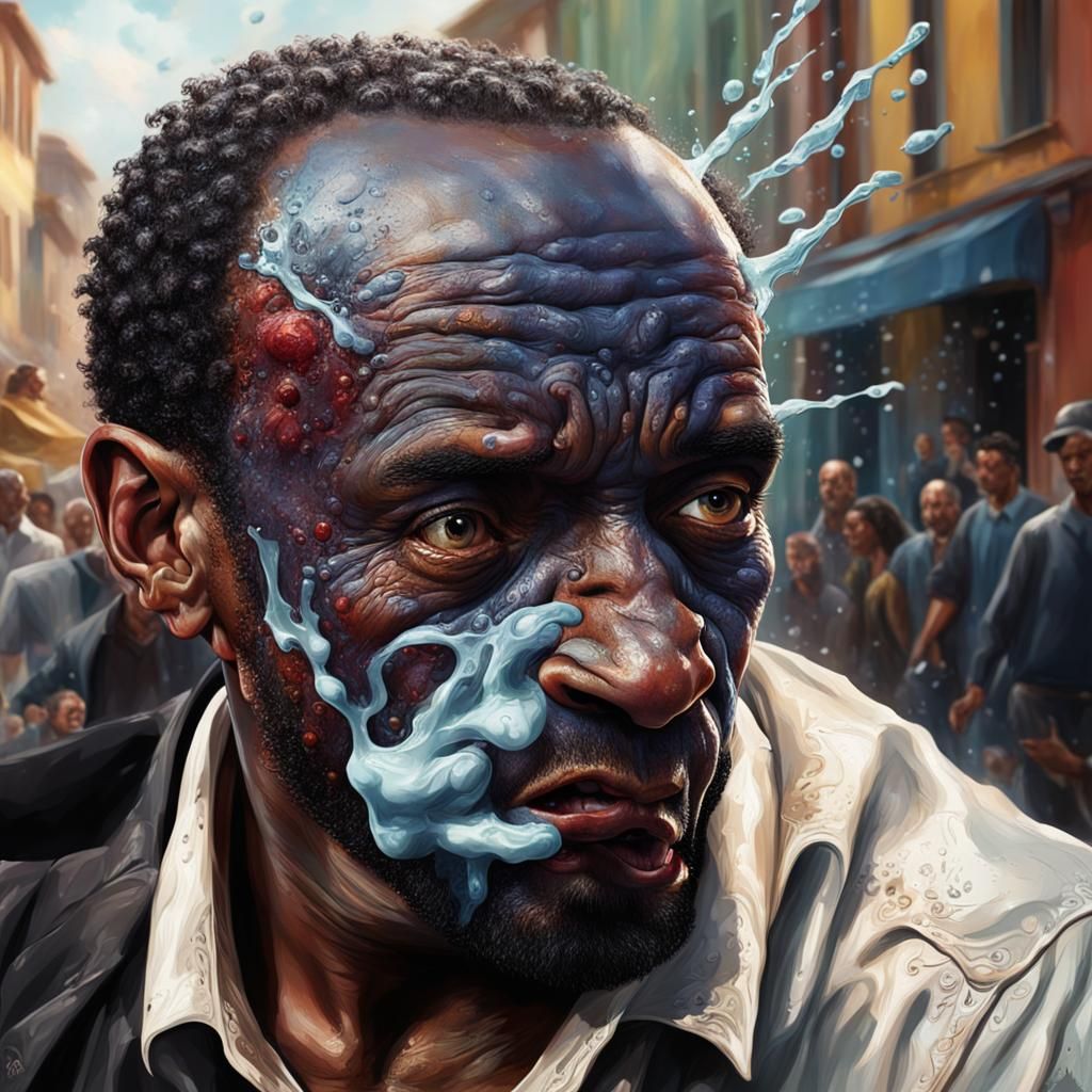 Emmanuel Milingo as Pope: Hyperrealistic Concept Art