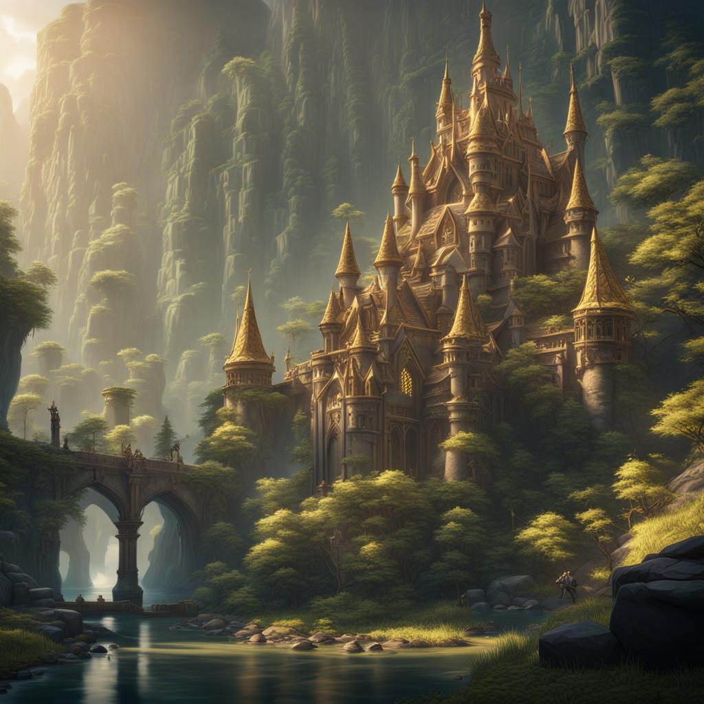 Zelda Matte Painting in Unreal Engine 5