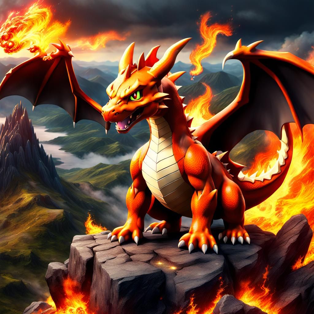 Charizard The Powerful