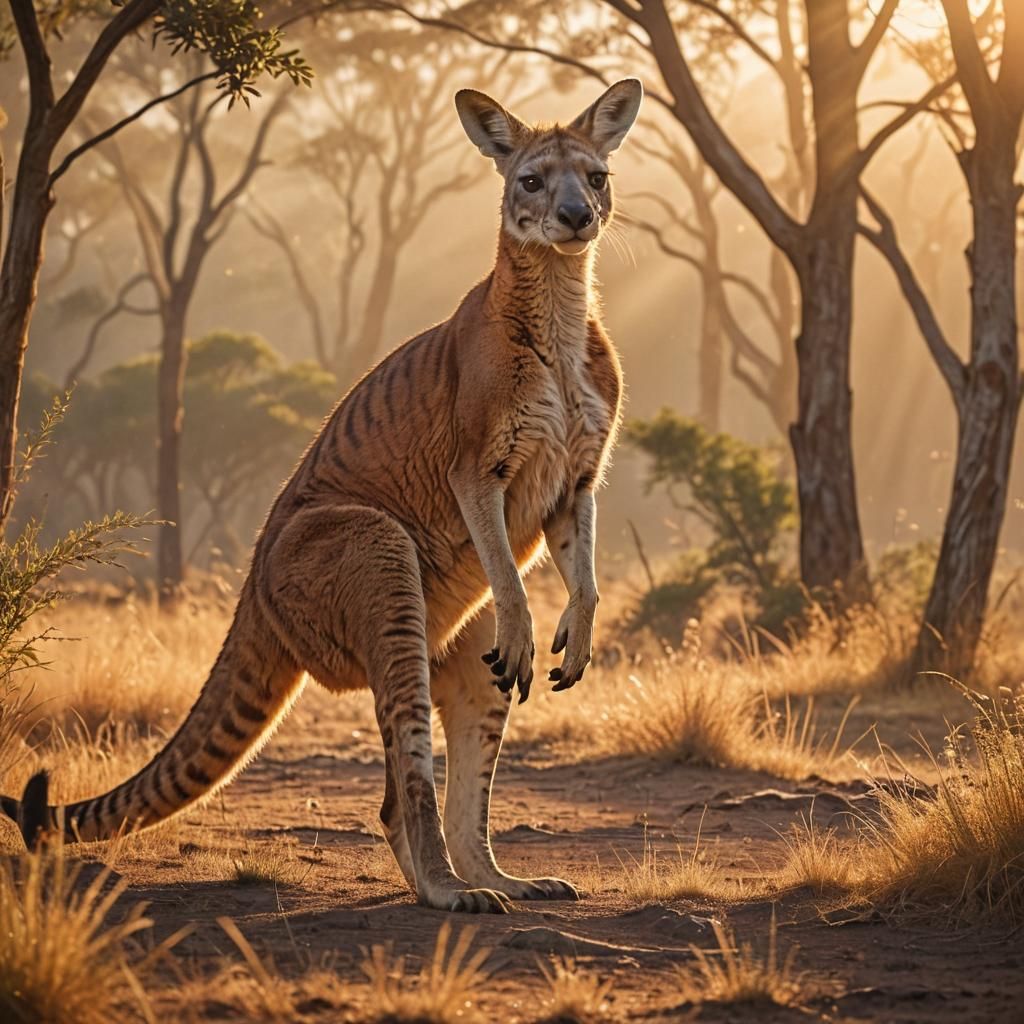 Tiger-striped Kangaroo looks logical....