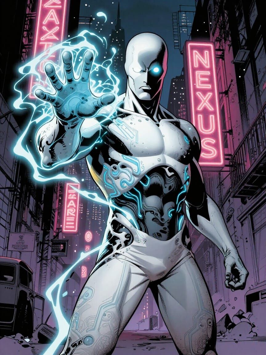 The Nexus Comic Cover Art Summoning Cosmic Energy