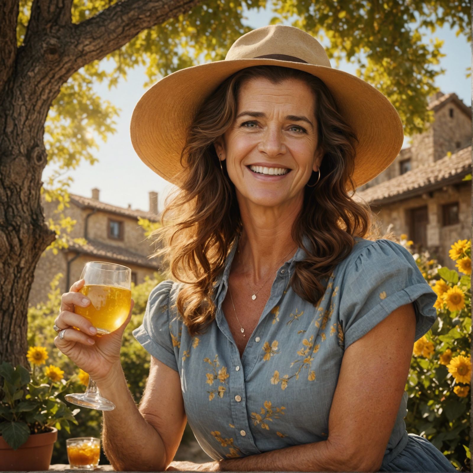 Mel Gibson as Beautiful Woman: Portrait