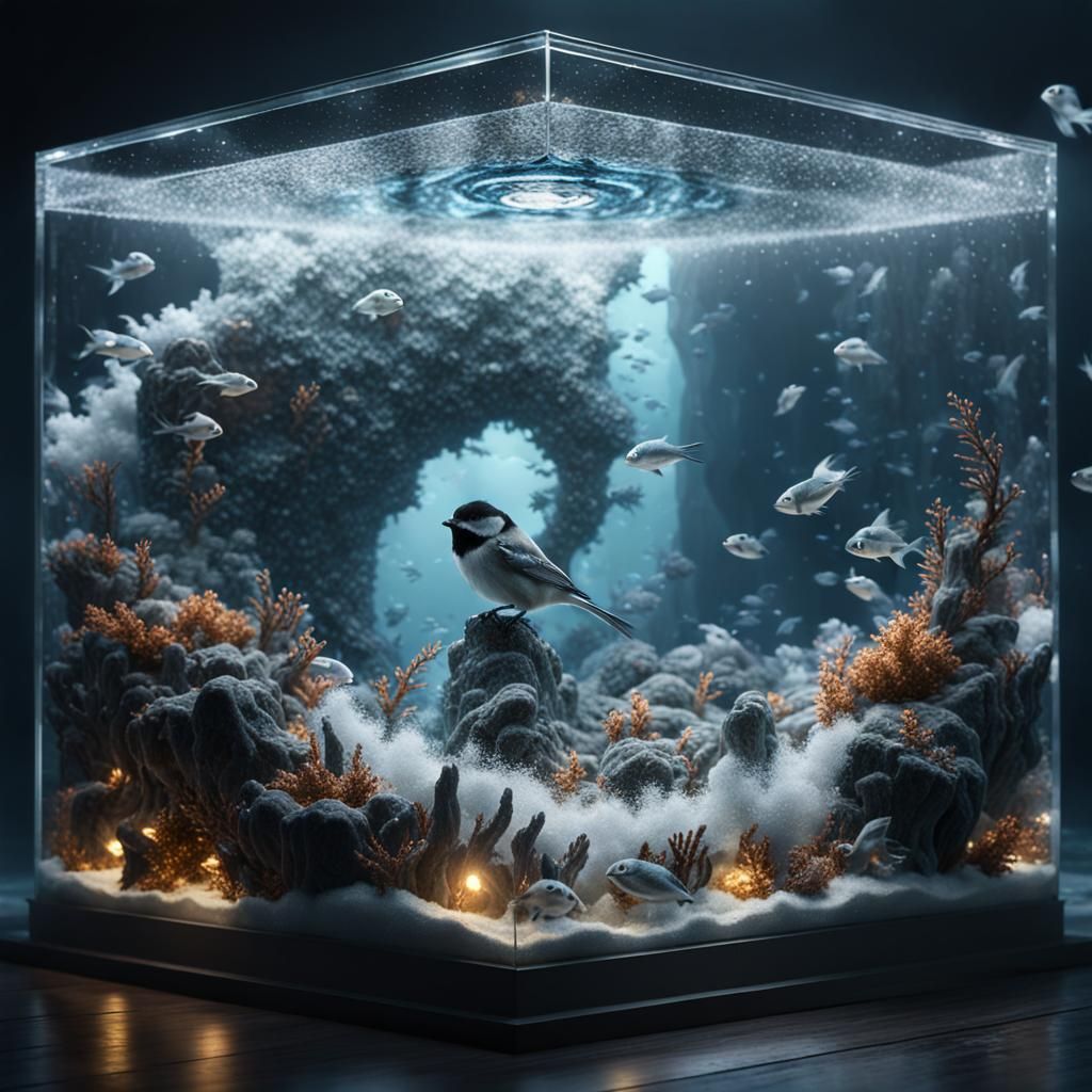 Maelstrom and Chickadee in Tank: Photorealistic CGI Masterpi...