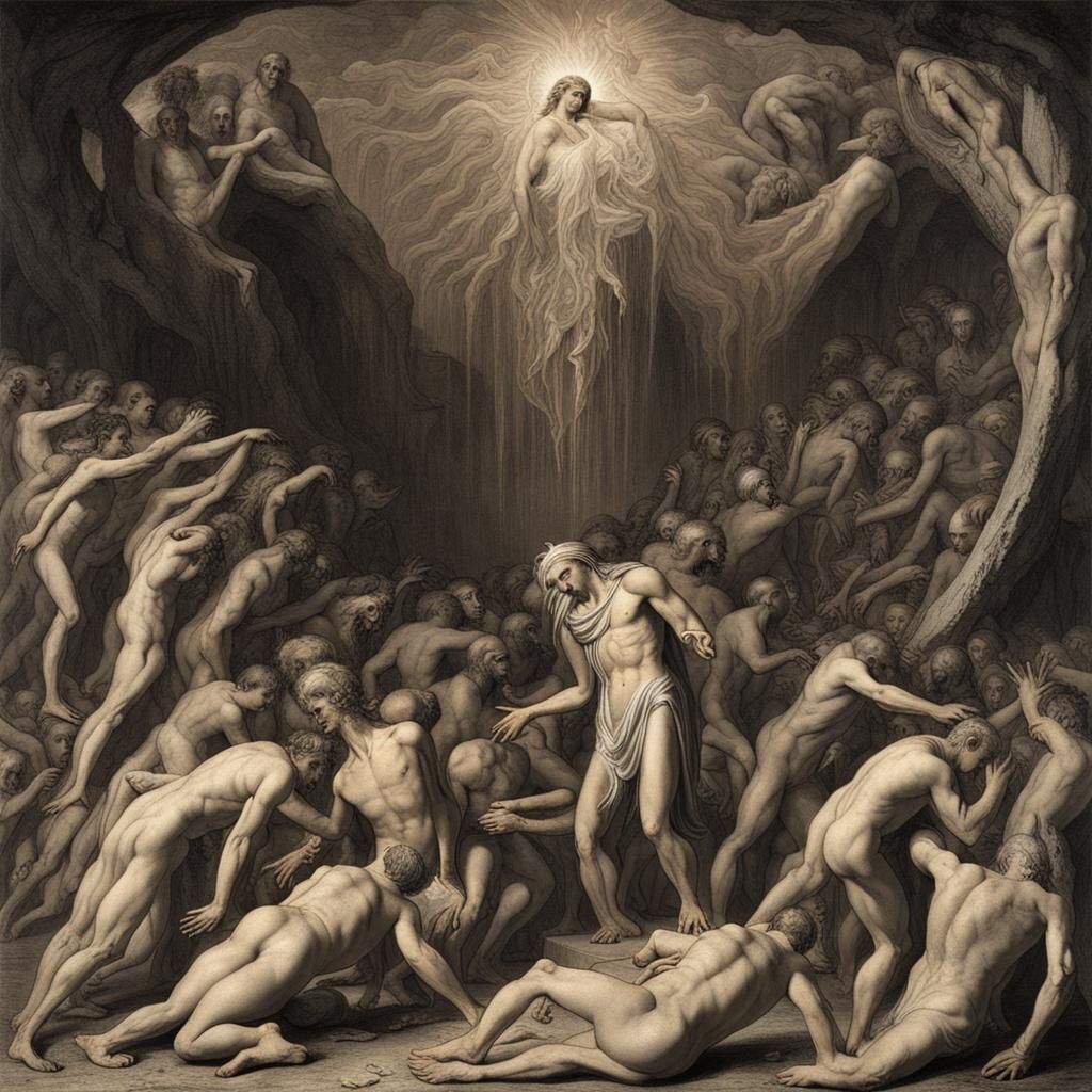 Dante's Inferno: Suffering Souls in Primitivism