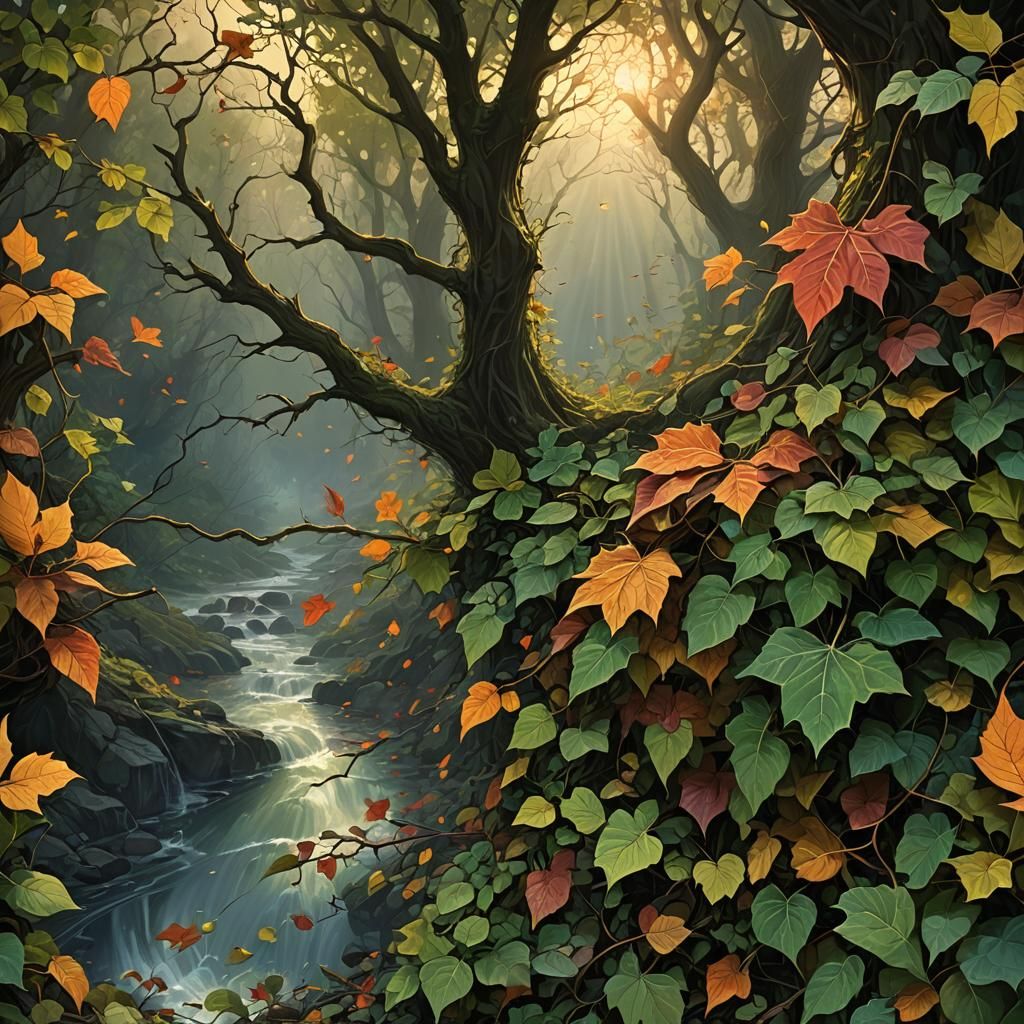 Fantastical Hopeful Scene in Detailed Matte Painting