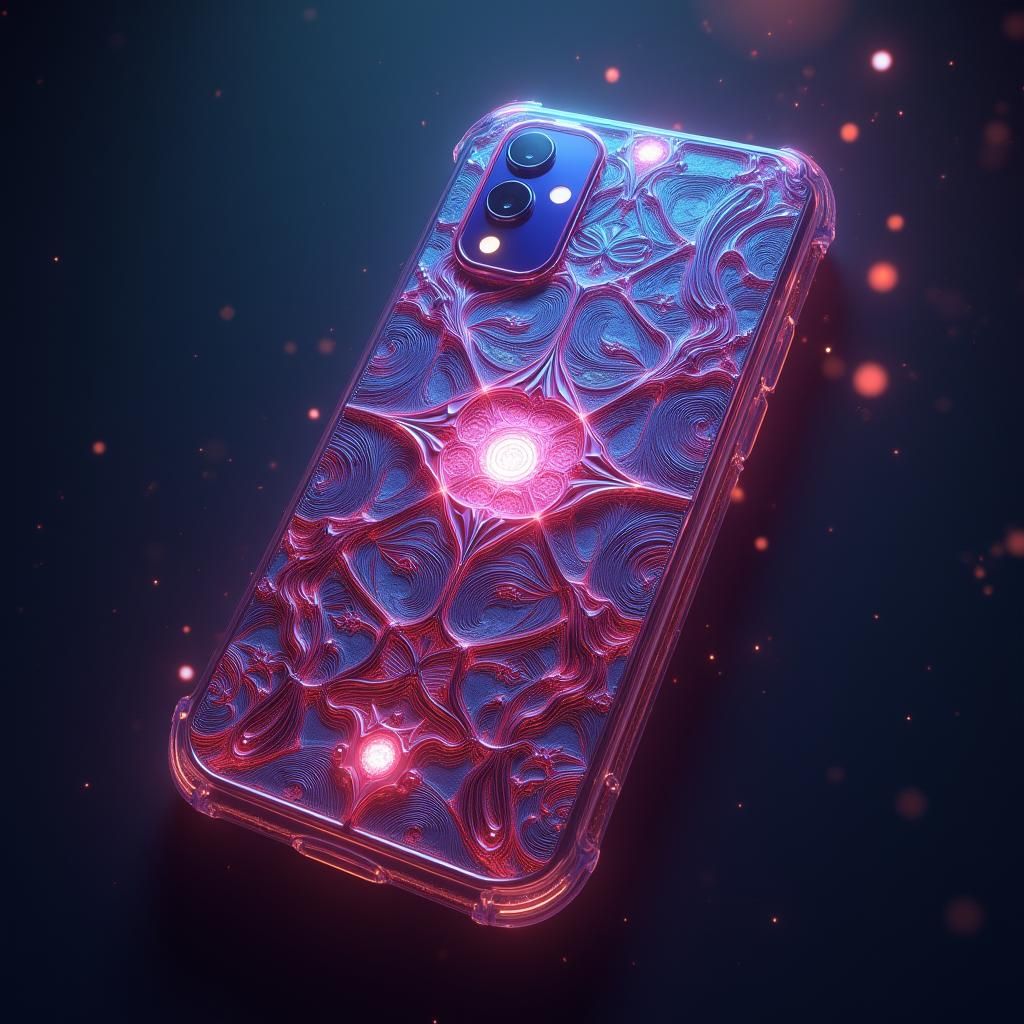 Mystical Glowing iPhone 99 Fantasy Matte Painting