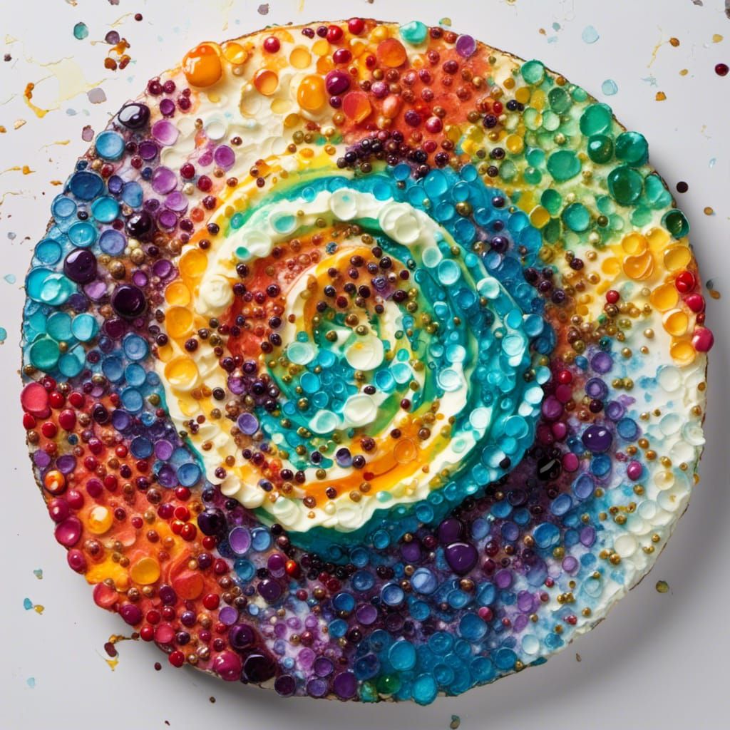 1920s Flapper in Speakeasy as Textured Painting