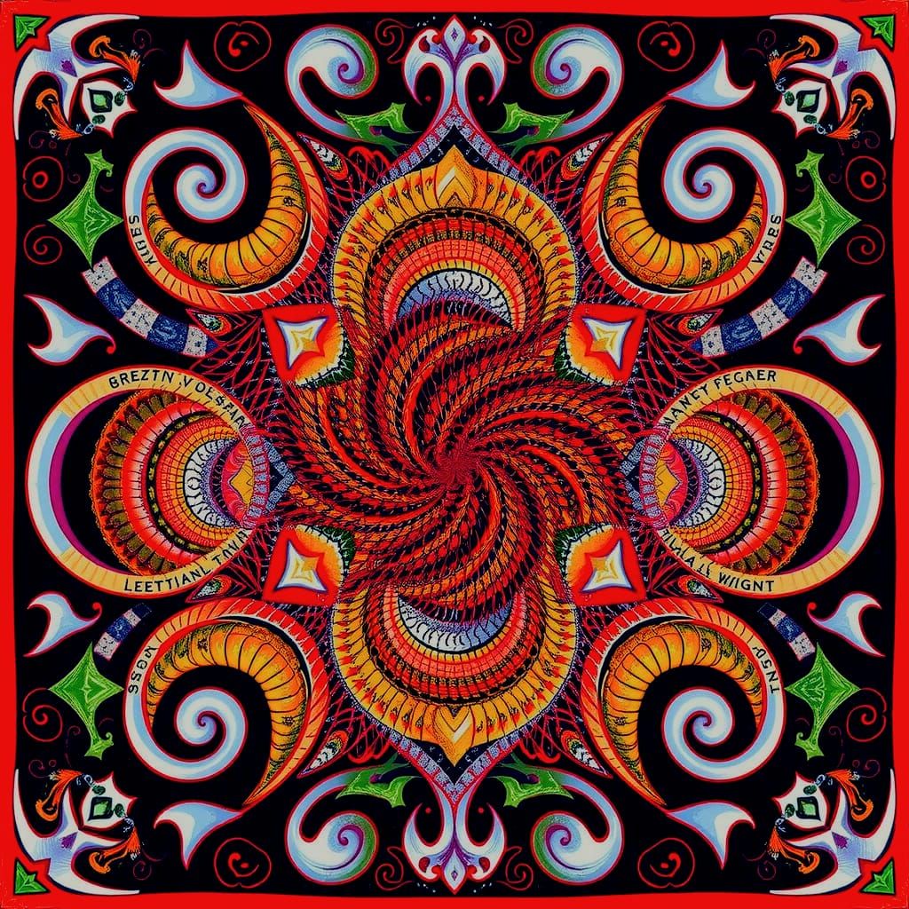 Abstract Swirling Motion and Warped Forms