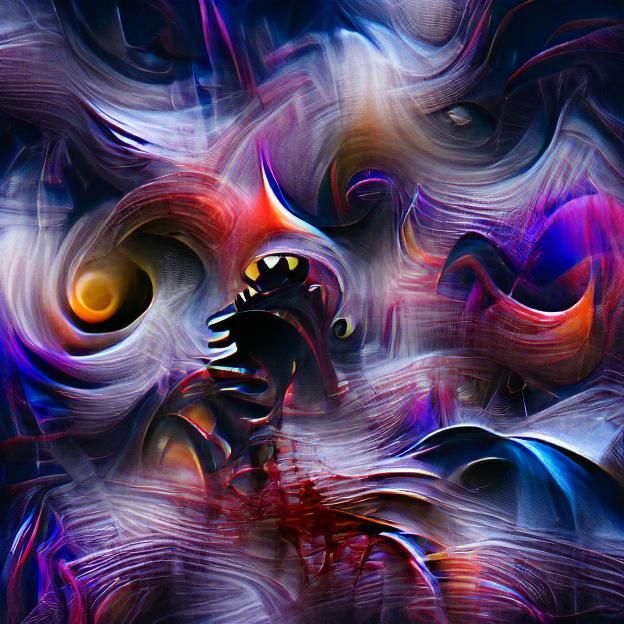 Nightmare Image Generated by AI