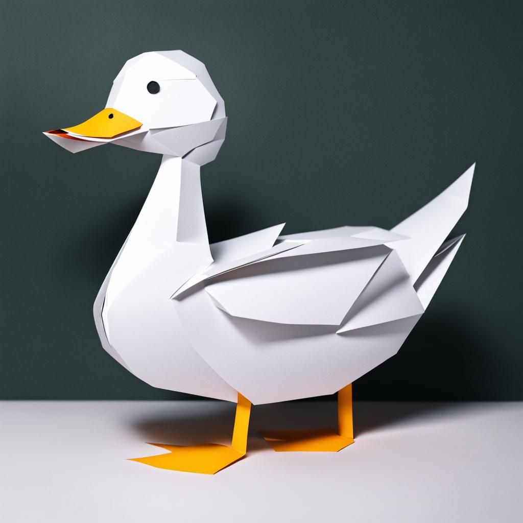 Paper Duck Image