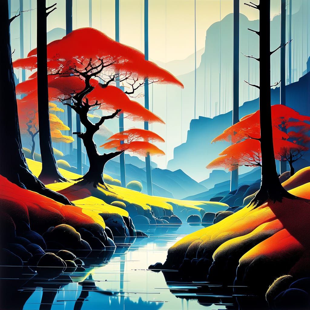 Earle, Fan Ho, Simion, Pantone, Hodas Inspired Art