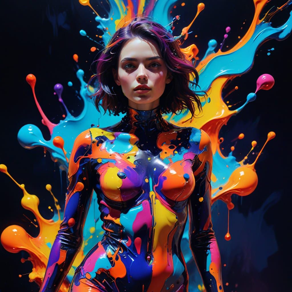 Surrealist Dreamscapes in Vibrant Oil Painting Style