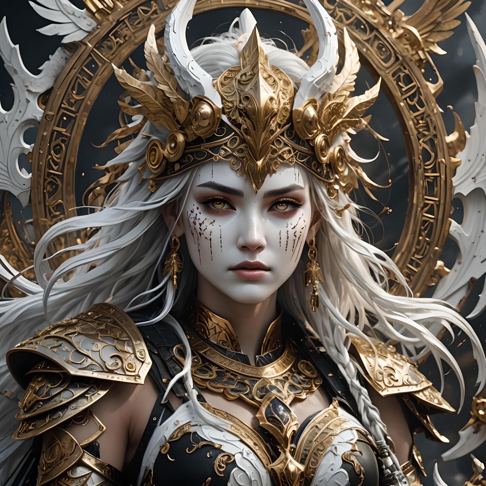 Goddess Warrior: Duality in Fantasy Concept Art