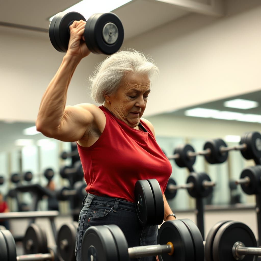 Bodybuilders Baffled by Feat of Strength in Weight Room