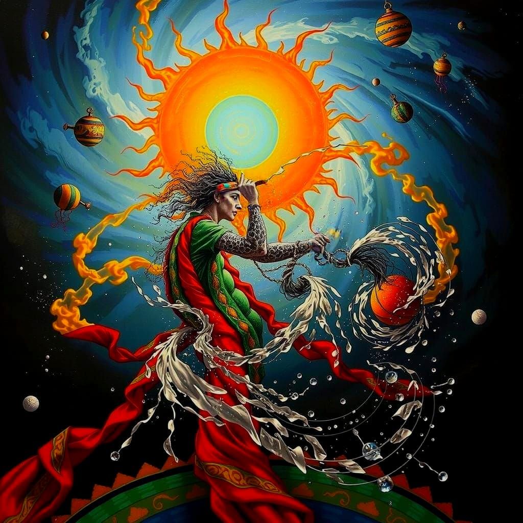 Dynamic Swirling Vortex Motion