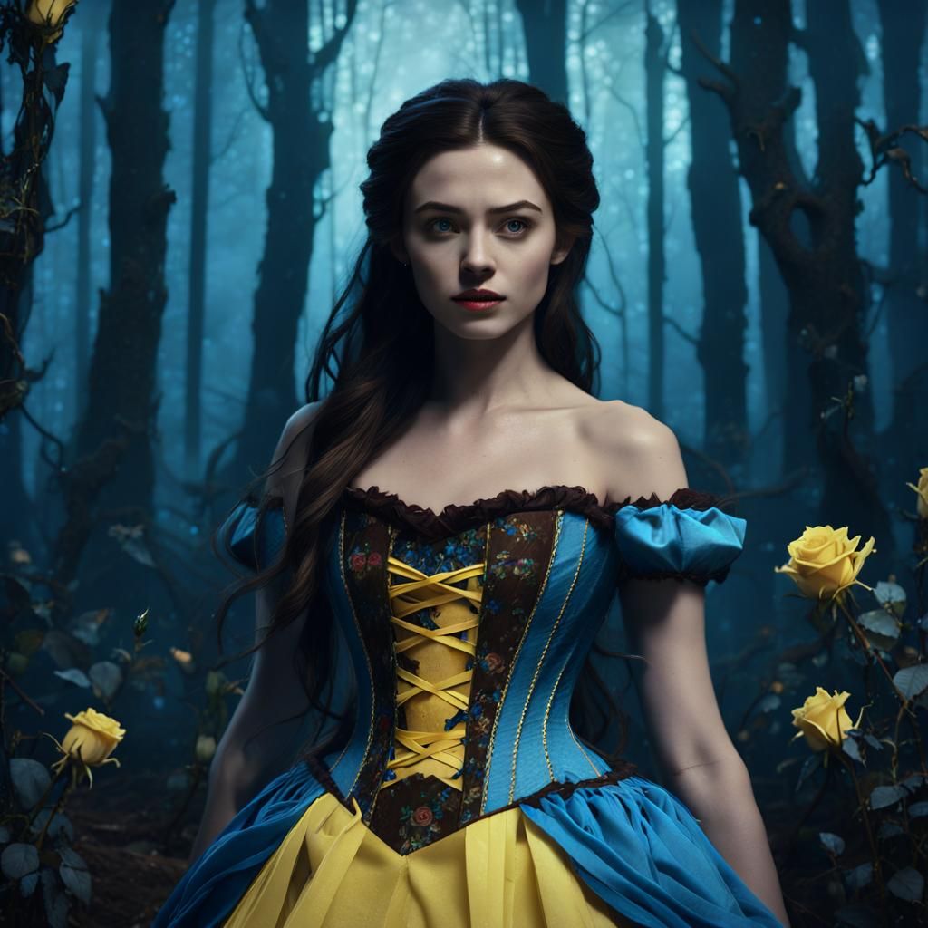 Gothic Fairytale: Belle in the Dark Forest