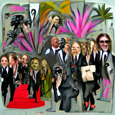 Pink Tinted Town: An Ethereal Dreamscape