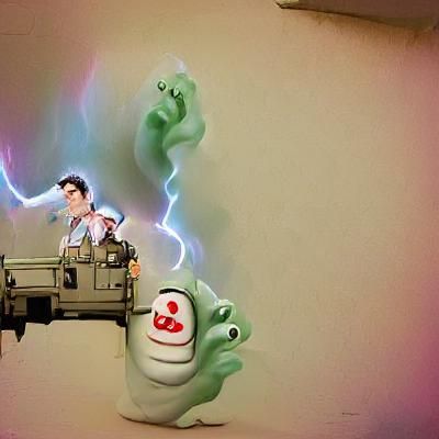 Surreal Ghostbusters Image