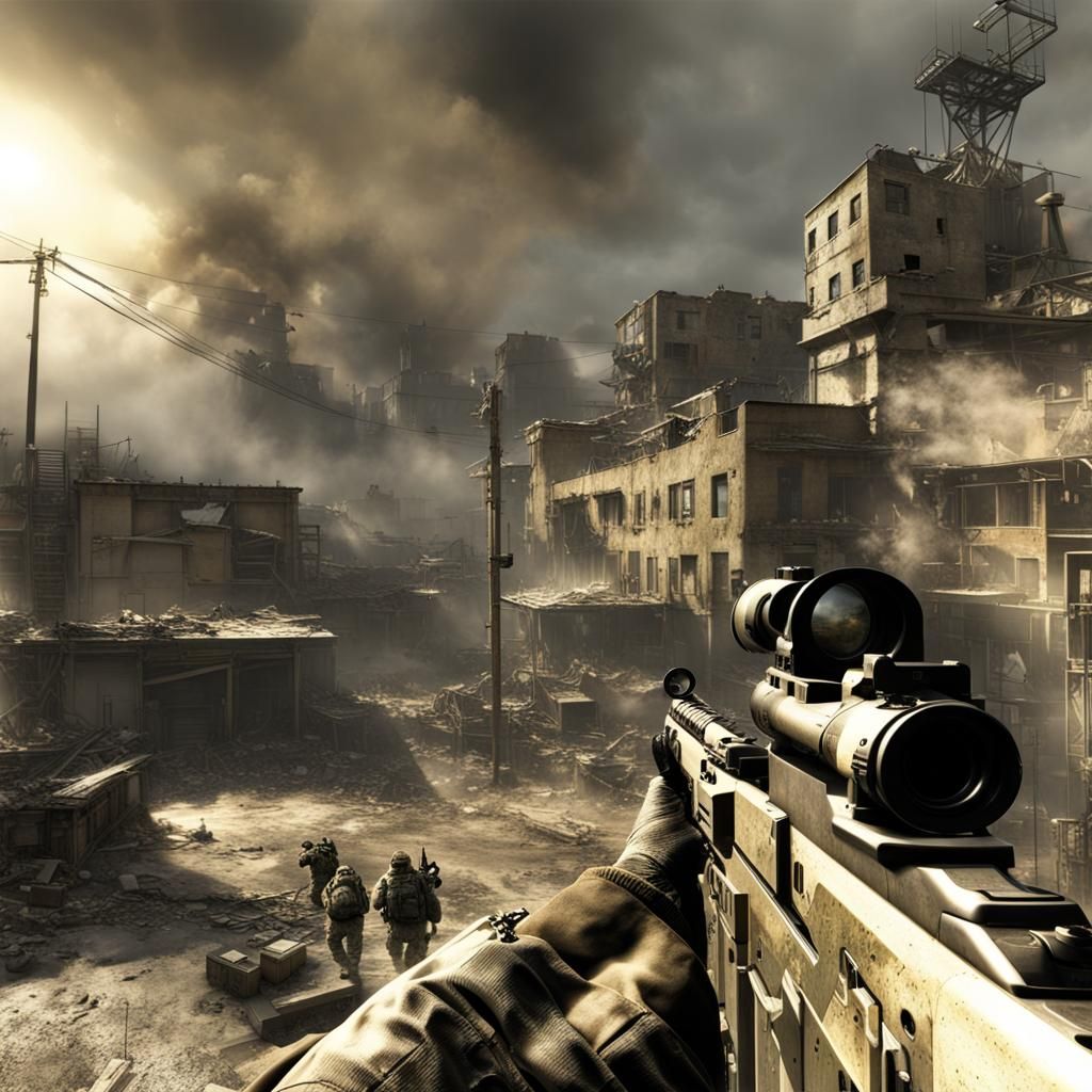 Hyperrealistic Call of Duty MW2 Render in HDR