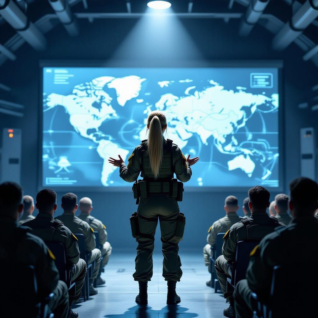 NATO Air Force Instructor Plans AirPower Missions