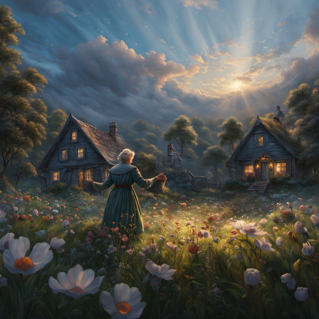 Ethereal Spring Awakening in a Winter Wonderland