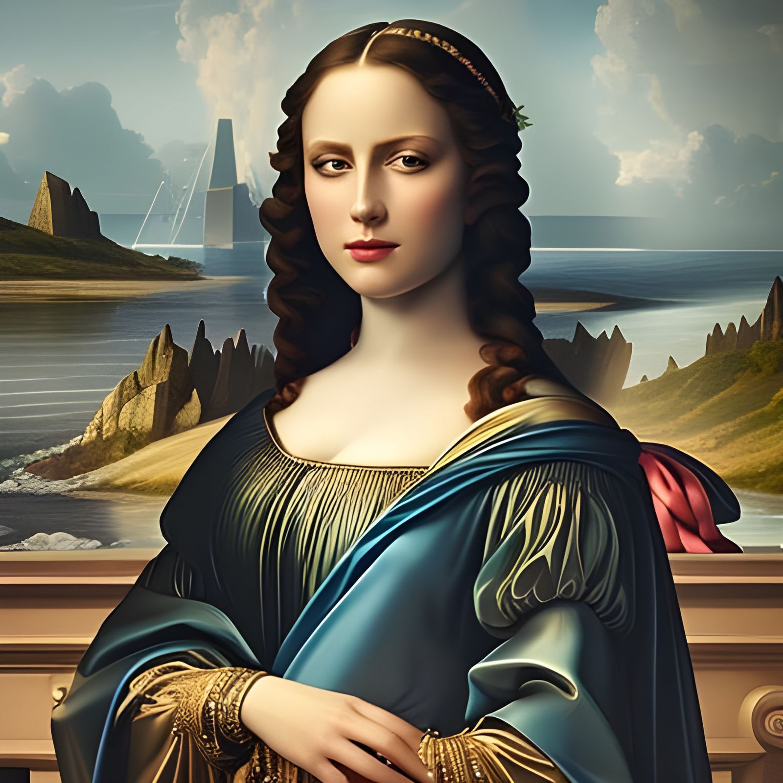 Beautiful Goddess Portrait in 8K Resolution