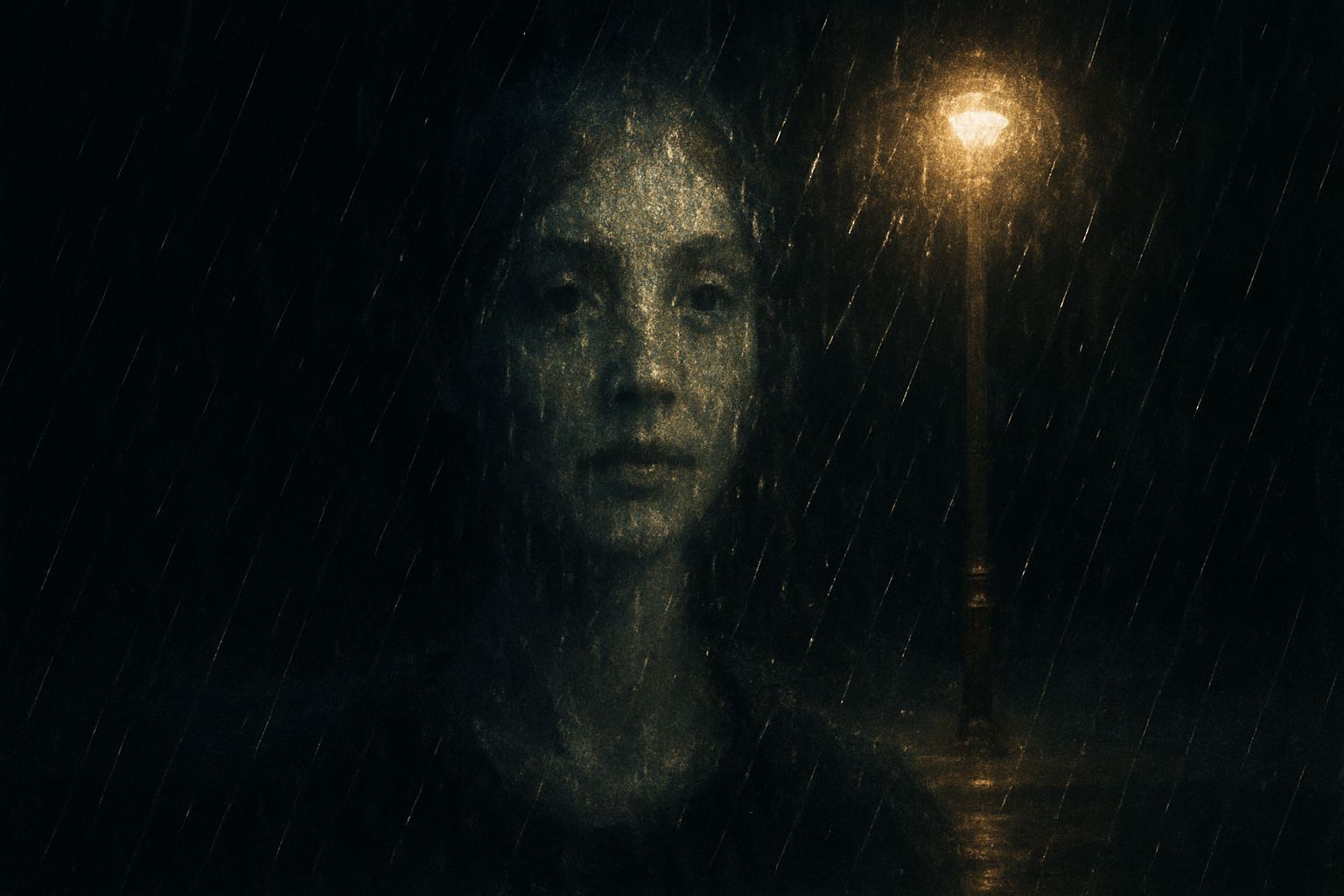 In the Border Between Positive and Negative Space, Was She E...